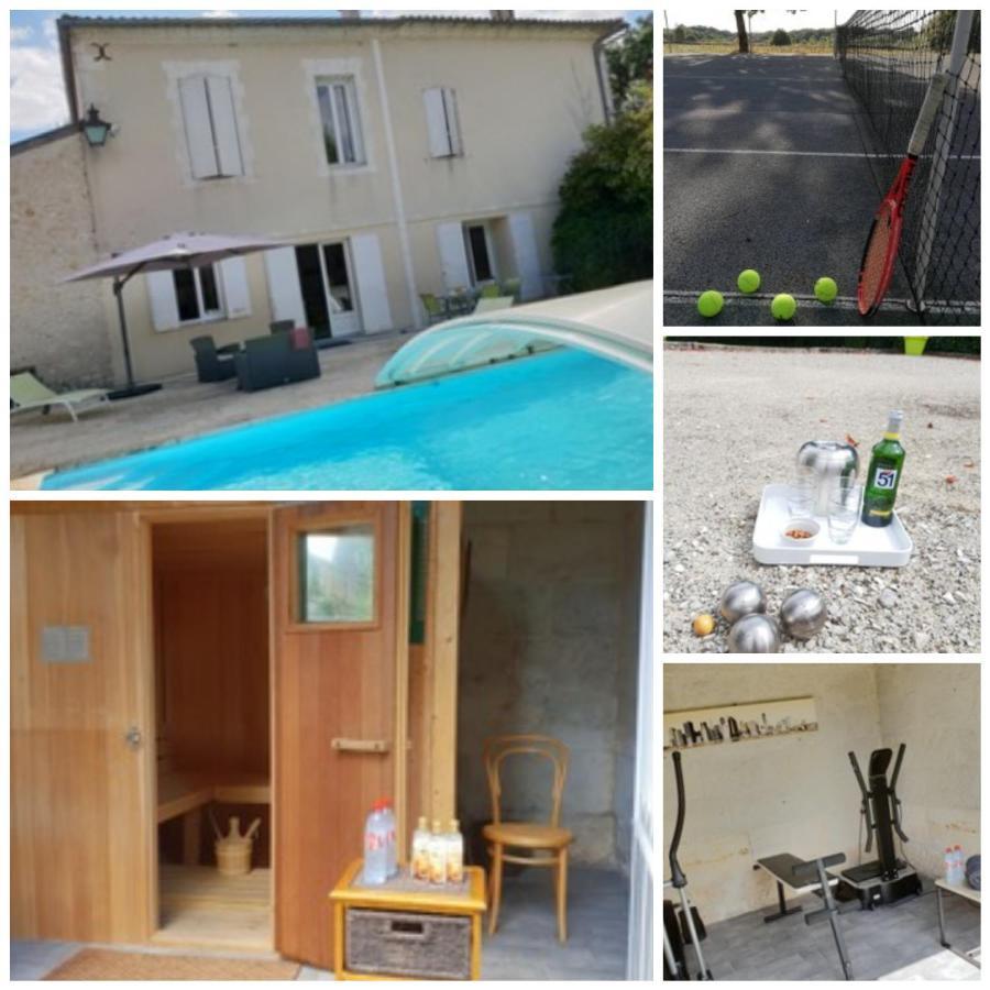 Le Domaine Du Haut Preau Saint-Palais-de-Negrignac ภายนอก รูปภาพ