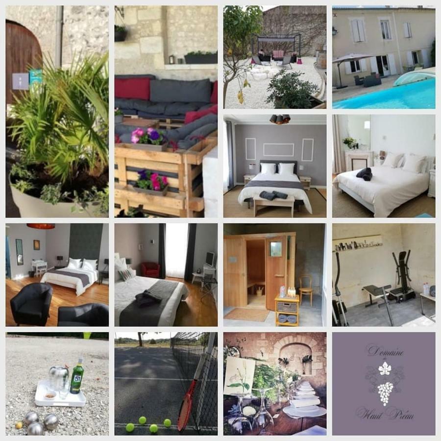 Le Domaine Du Haut Preau Saint-Palais-de-Negrignac ภายนอก รูปภาพ